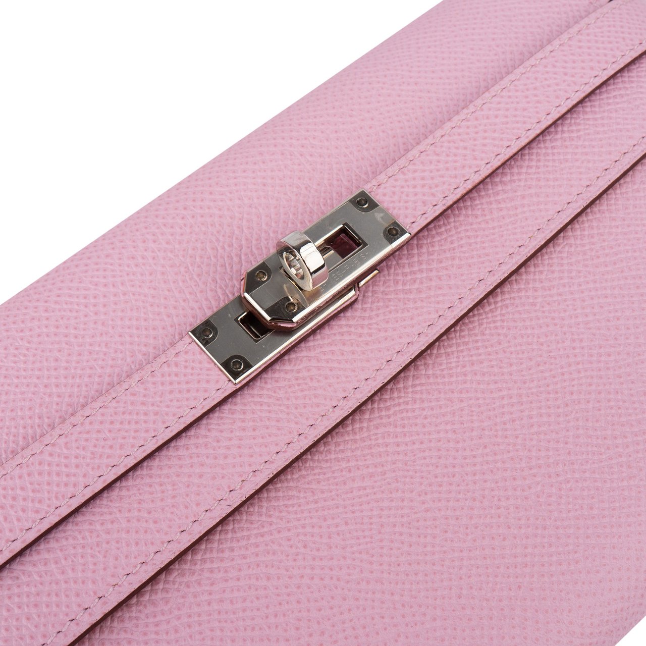 Hermès Hermès Sylvester Juane De Naples Verso Epsom Leather Kelly Wallet Rood