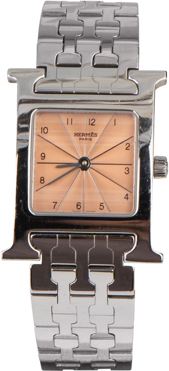 Hermès Hermès Silver Tone Heure HH-1210 Women Watch Zilver