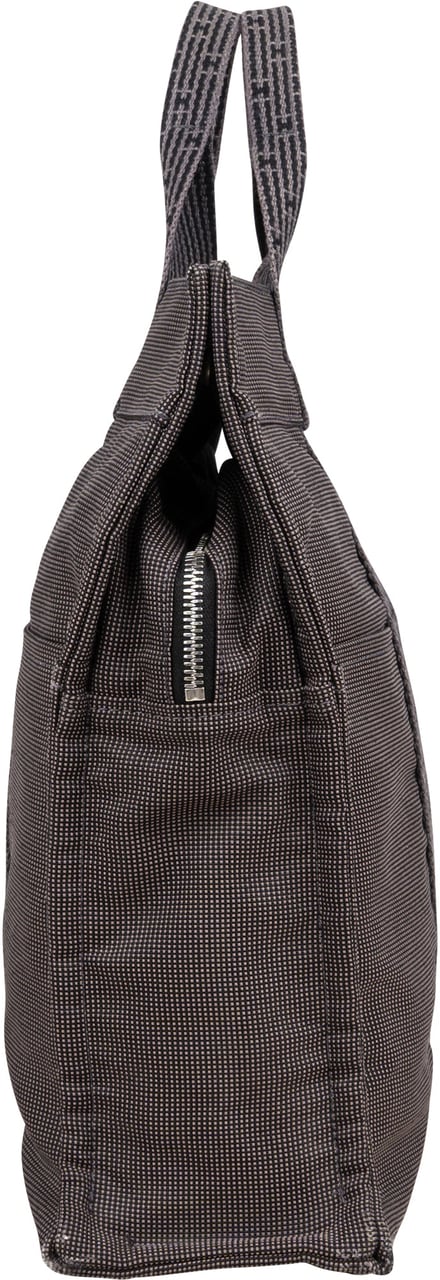 Hermès Hermès Classic Cotton Fourre Handbag Donkergrijs