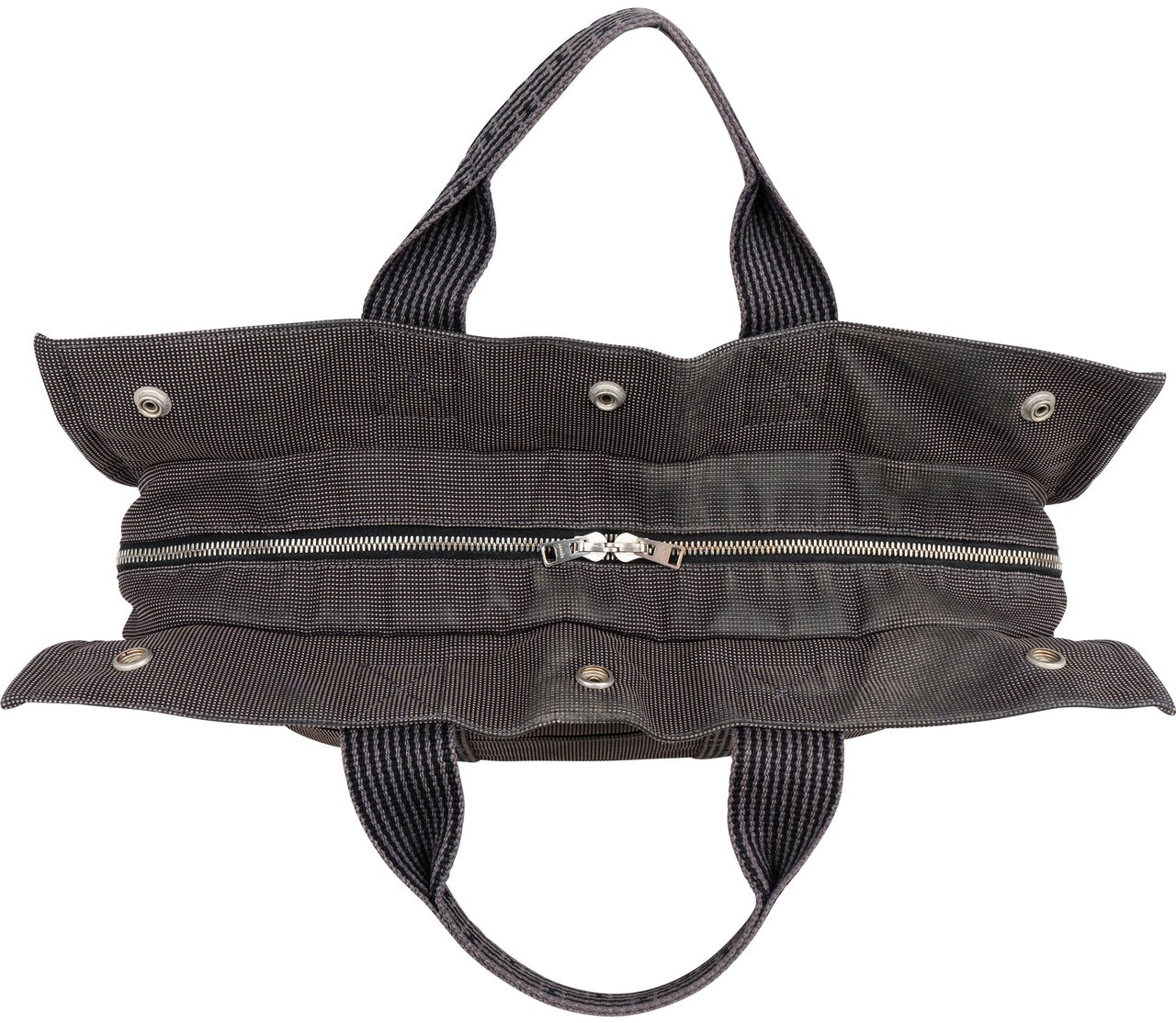 Hermès Hermès Classic Cotton Fourre Handbag Donkergrijs