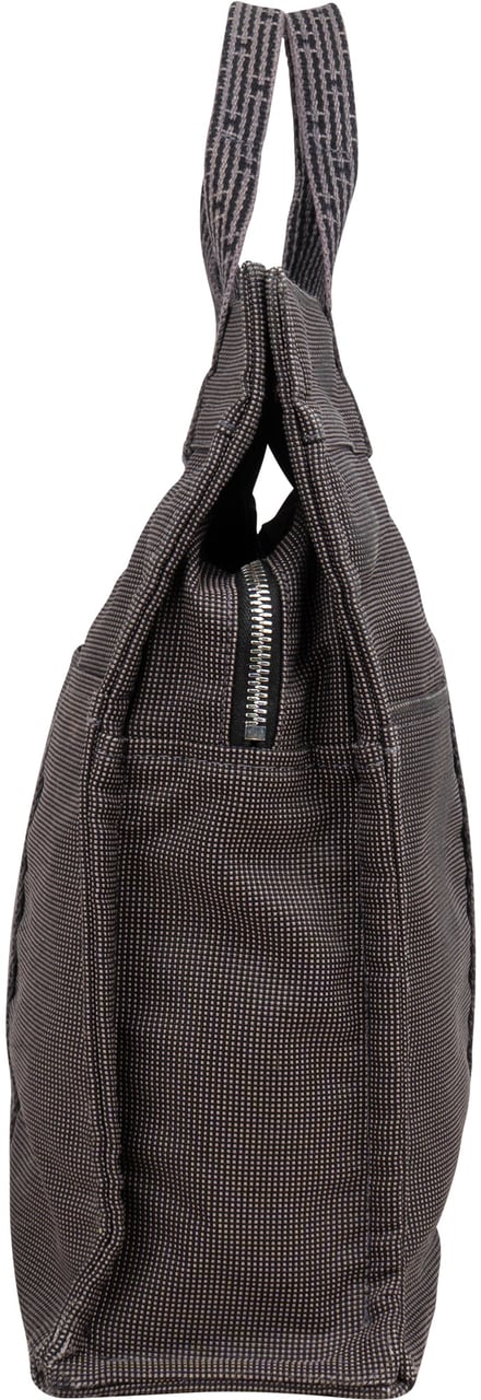 Hermès Hermès Classic Cotton Fourre Handbag Donkergrijs