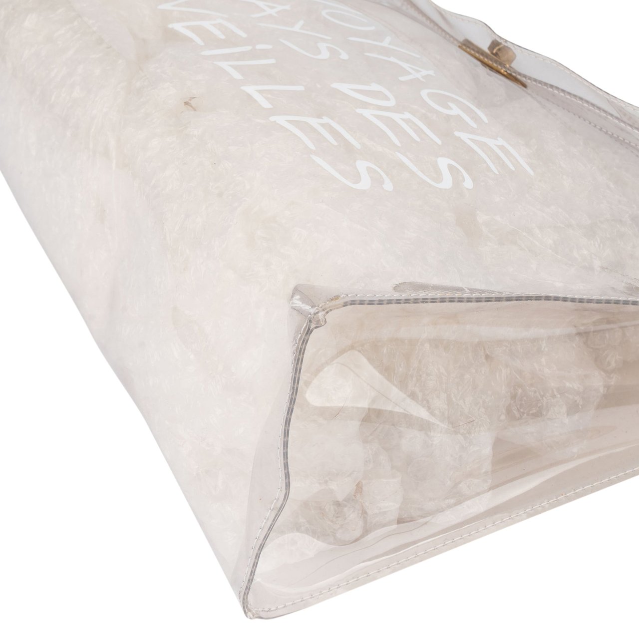 Hermès Hermès Transparent Souvenir 1997 Kelly Handbag Divers