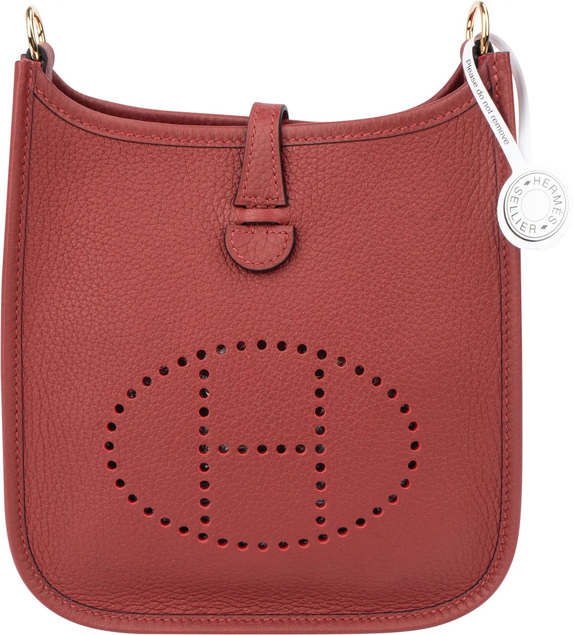 Hermès Hermès Clemence Leather Evelyne 16 Crossbody Bag Divers