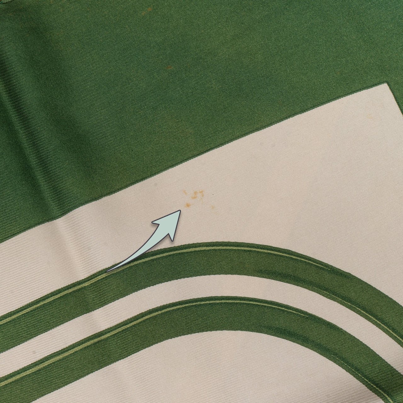 Hermès Hermès Classic "Brides de Gala" Silk Carre 90 Scarf Tuch Groen