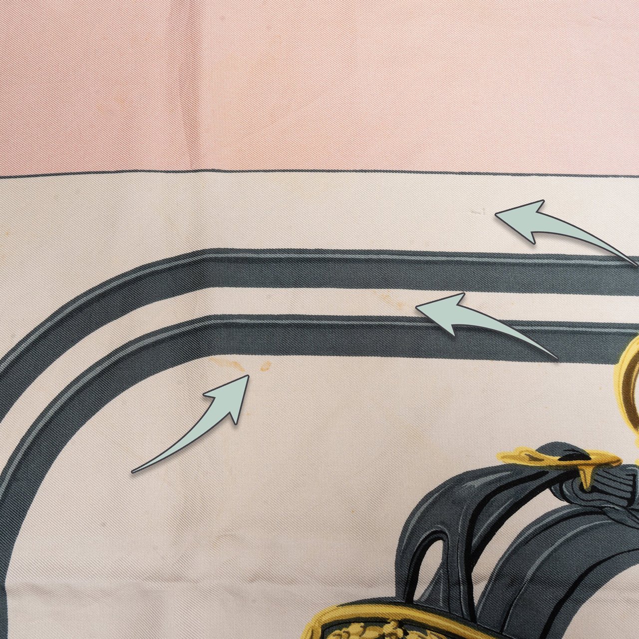 Hermès Hermès Classic "Brides de Gala" Silk Carre 90 Scarf Tuch Rood