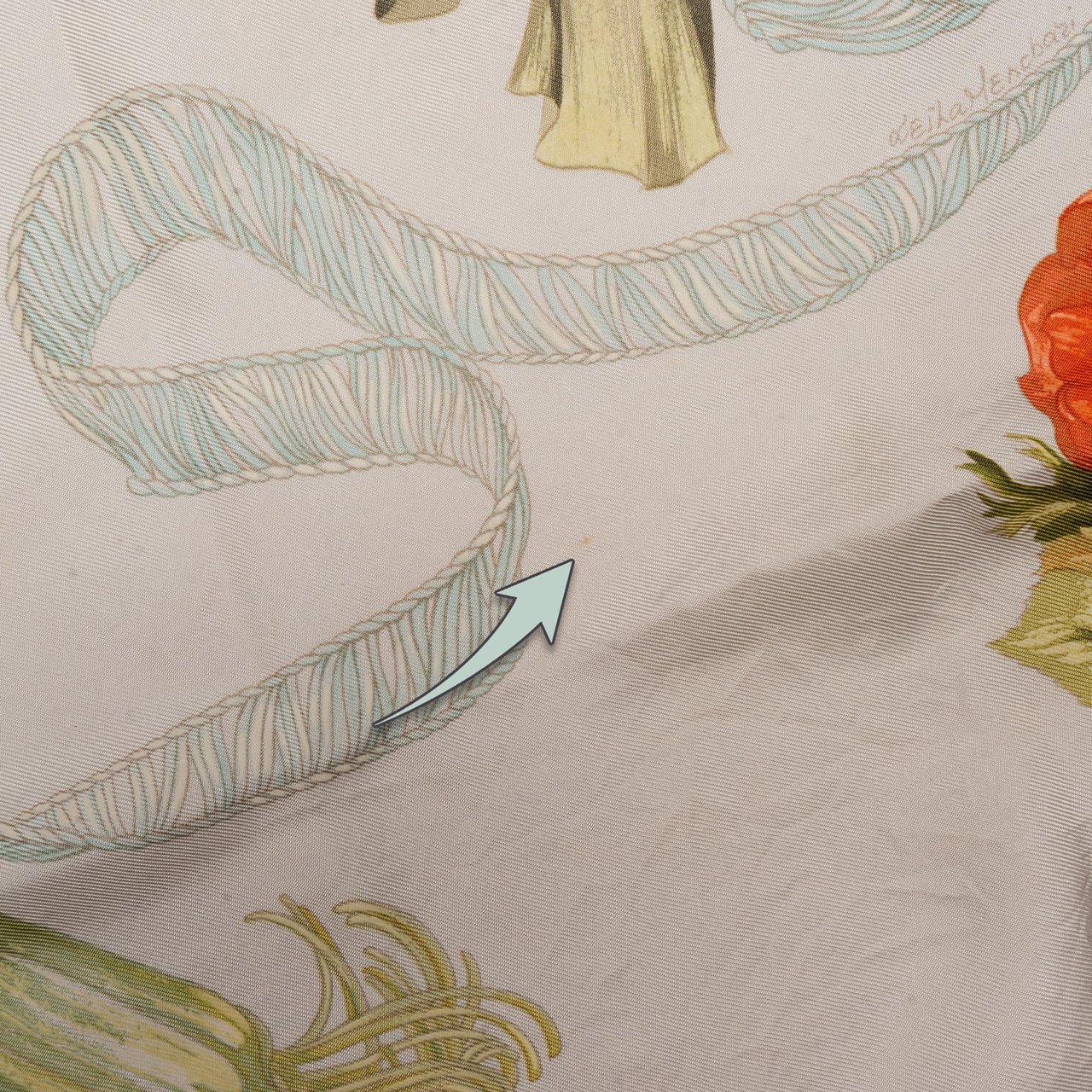 Hermès Hermès Classic "Regina" Silk Carre 90 Scarf Tuch Rood