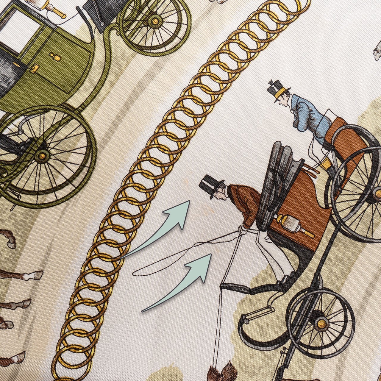 Hermès Hermès Classic "La Promenada De Longchamps" Silk Carre 90 Scarf Tuch Rood