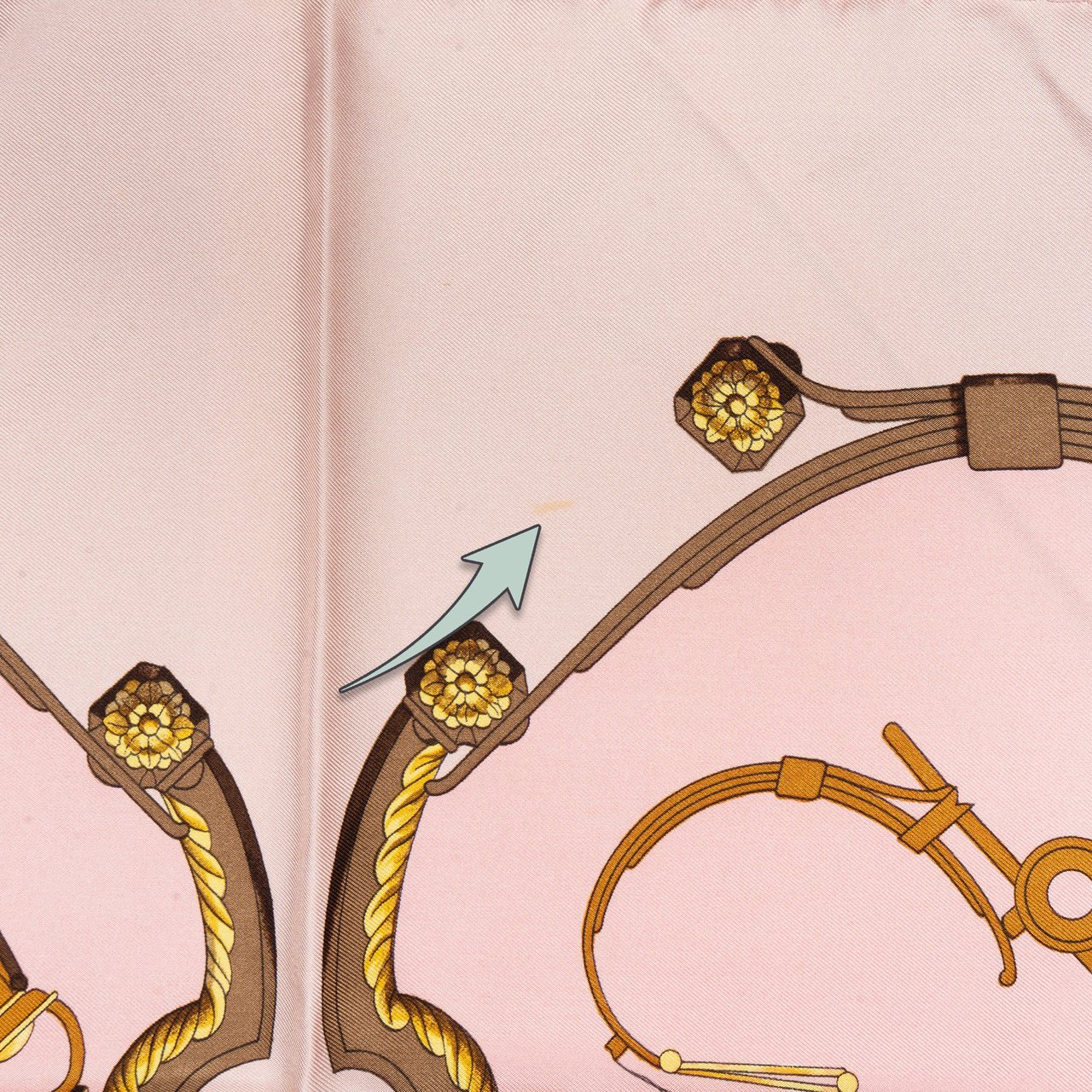 Hermès Hermès Classic "Springs" Silk Carre 90 Scarf Tuch Rood