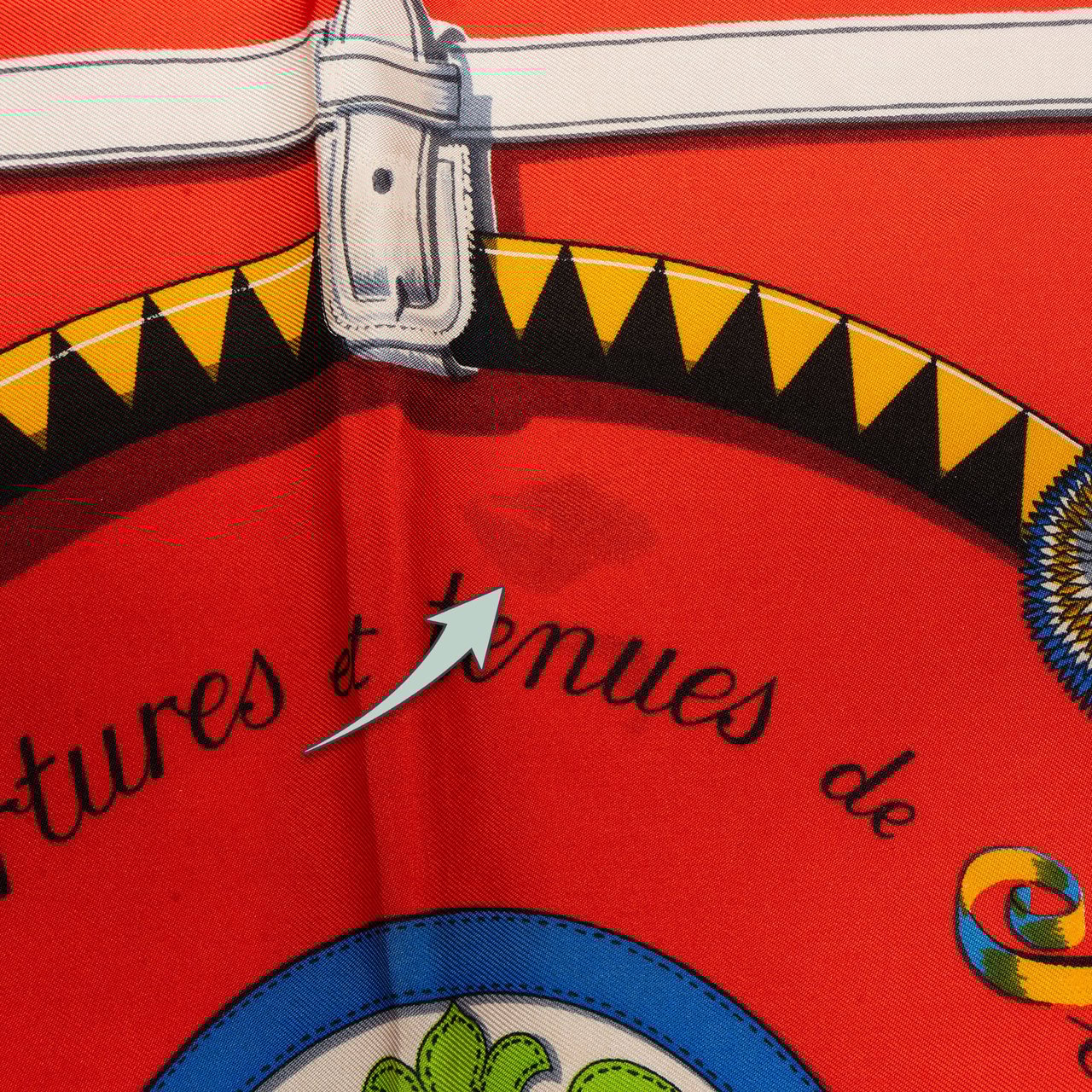 Hermès Hermès Classic "Couvertures" Silk Carre 90 Scarf Tuch Rood