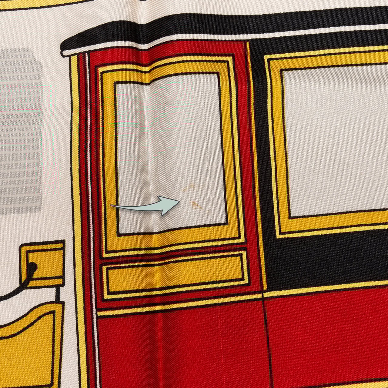 Hermès Hermès Classic "LES COUPÉS" Silk Carre 90 Scarf Tuch Rood