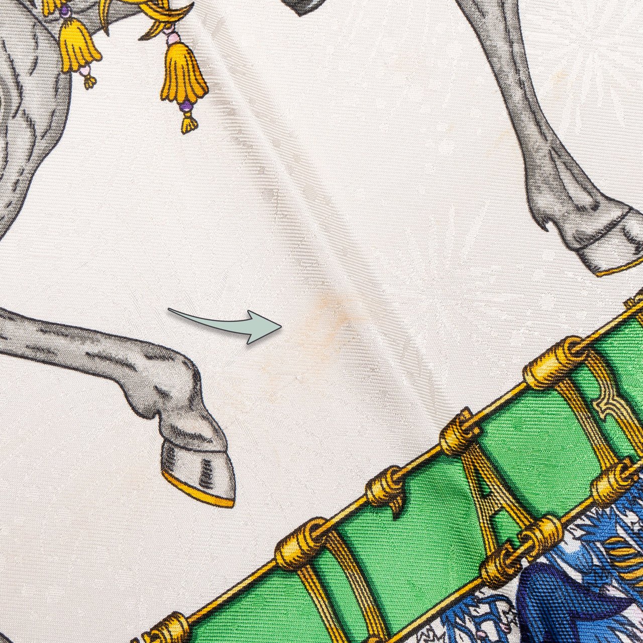 Hermès Hermès Classic "Fireworks" Silk Carre 90 Scarf Tuch Oranje