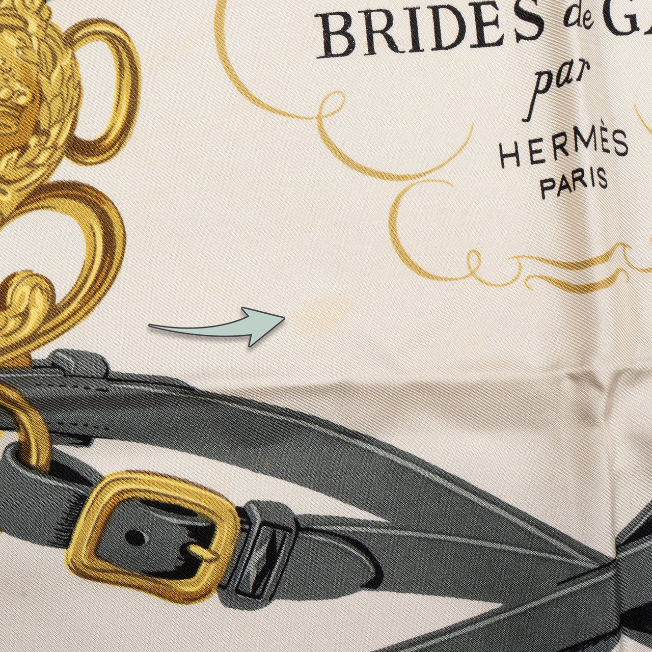 Hermès Hermès Classic "BRIDE de GALA" Silk Carre 90 Scarf Tuch Rood