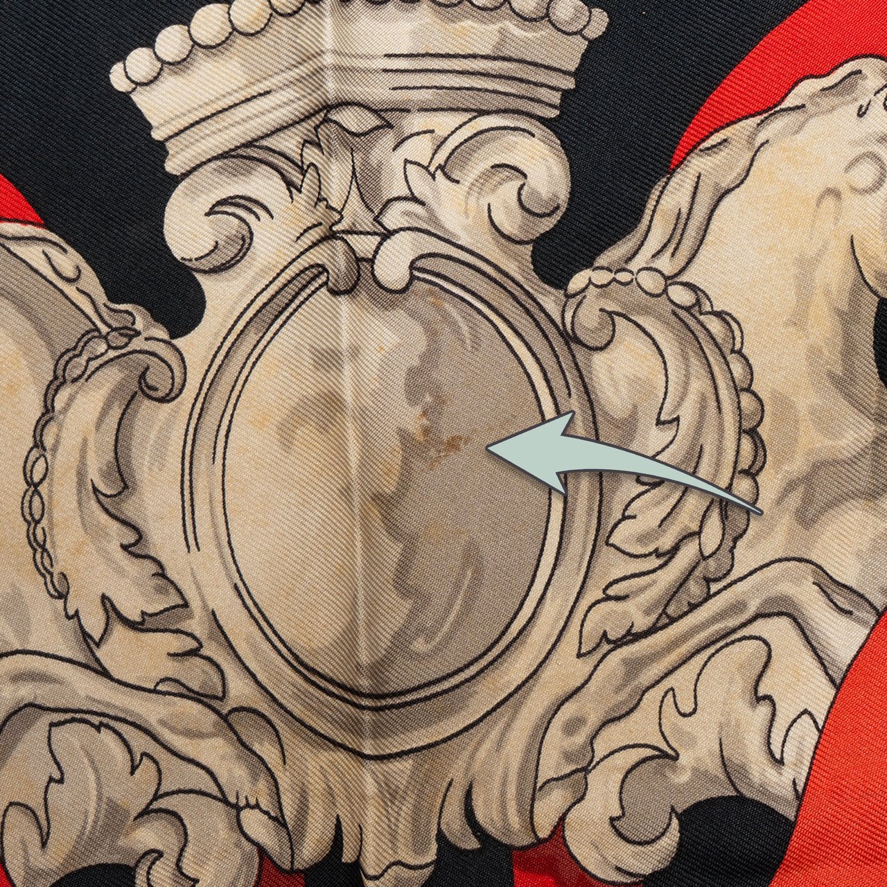 Hermès Hermès Classic "FERRONNERIE" Silk Carre 90 Scarf Tuch Zwart