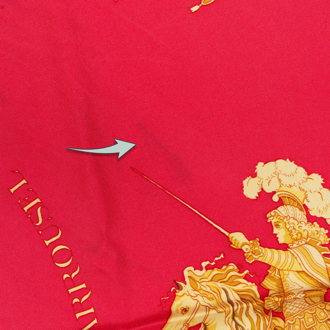 Hermès Classic "CARROUSEL" Silk Carre 90 Scarf Tuch Rood