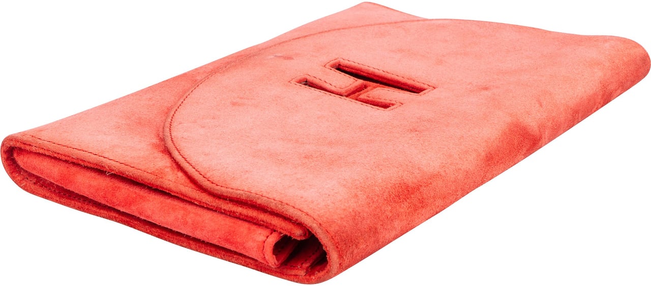 Hermès Hermès Suede H Clutch Jige Divers