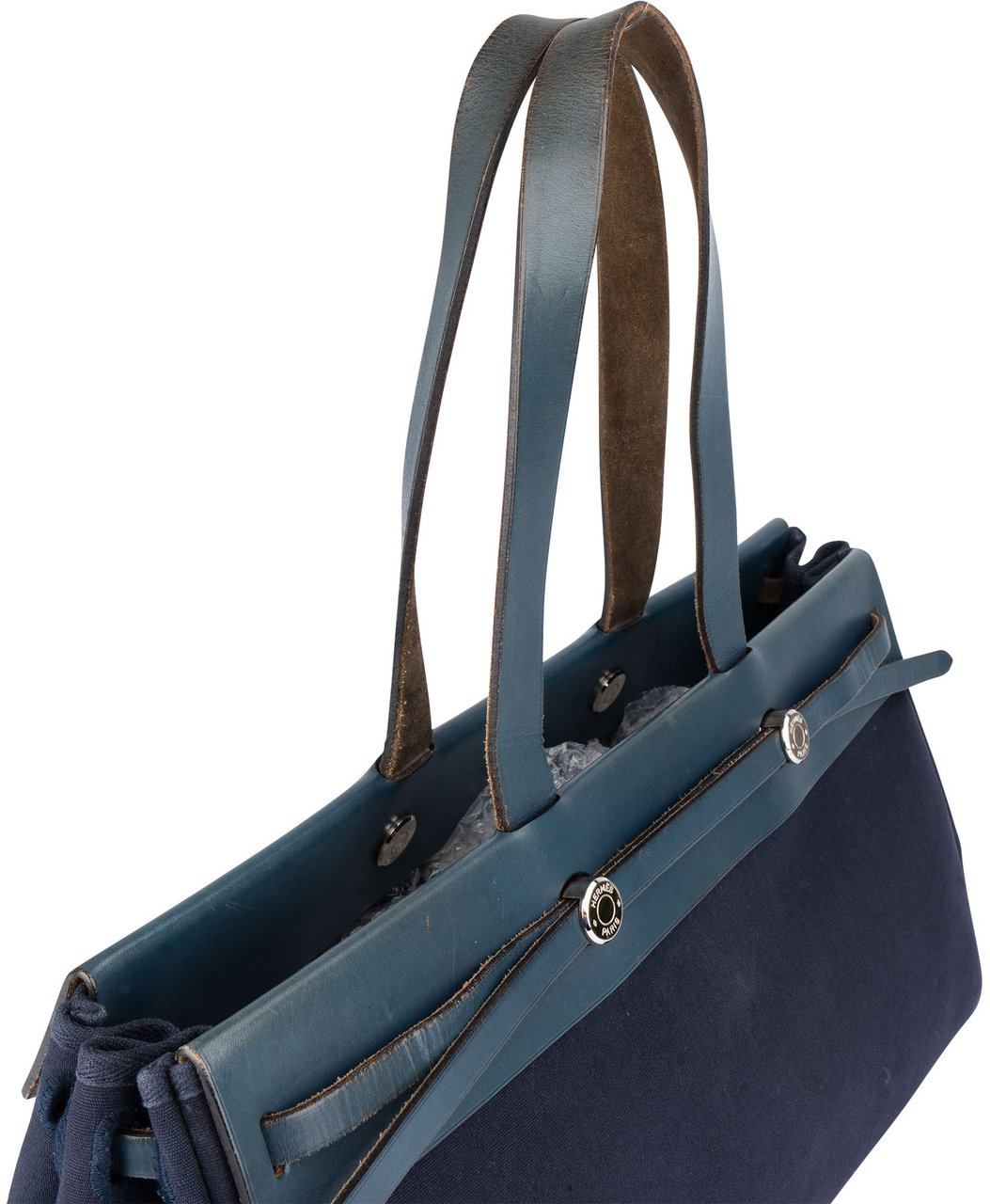 Hermès Hermès Classic Cotton Cabas Handbag Blauw