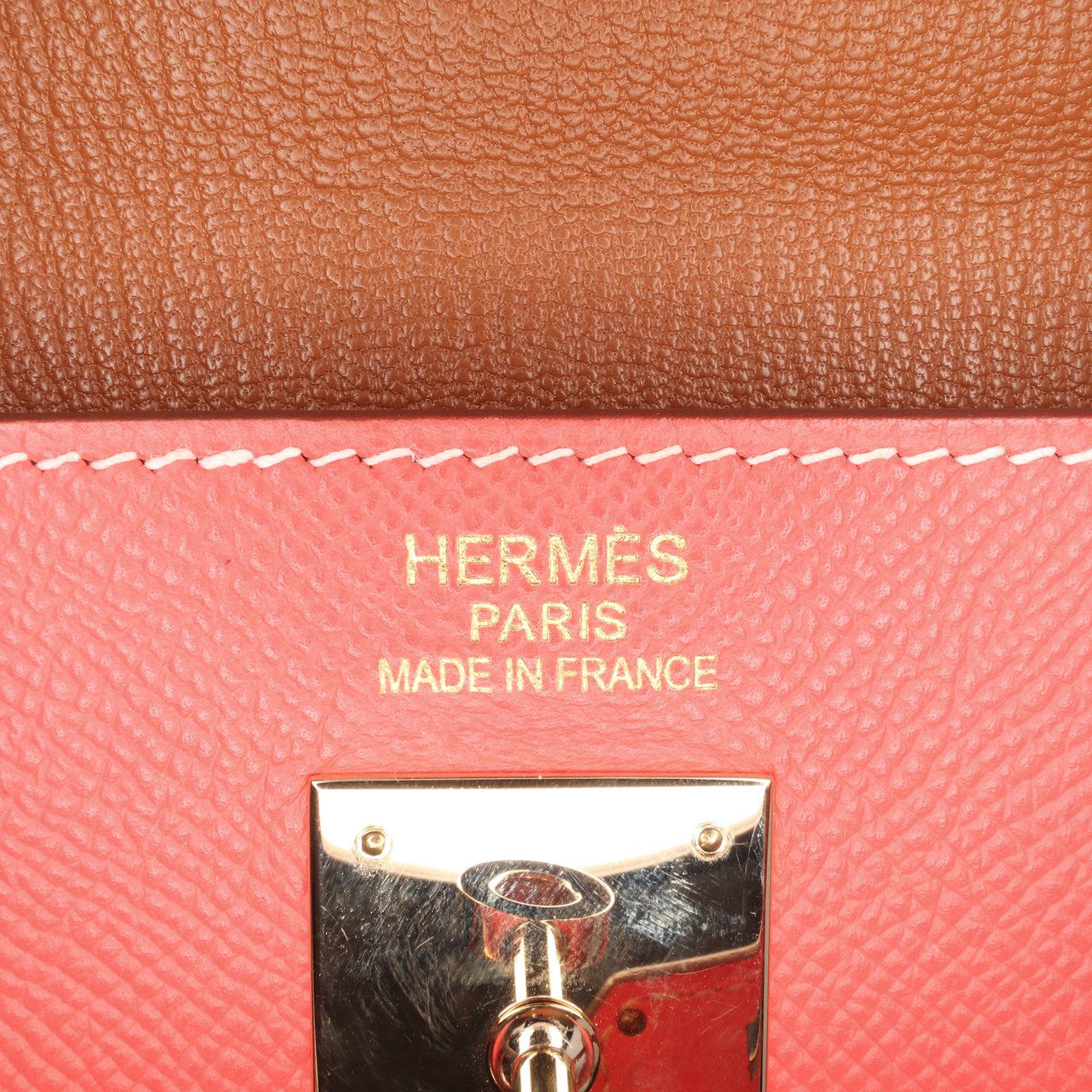 Hermès Epsom Candy Kelly II Retourne 35 Roze
