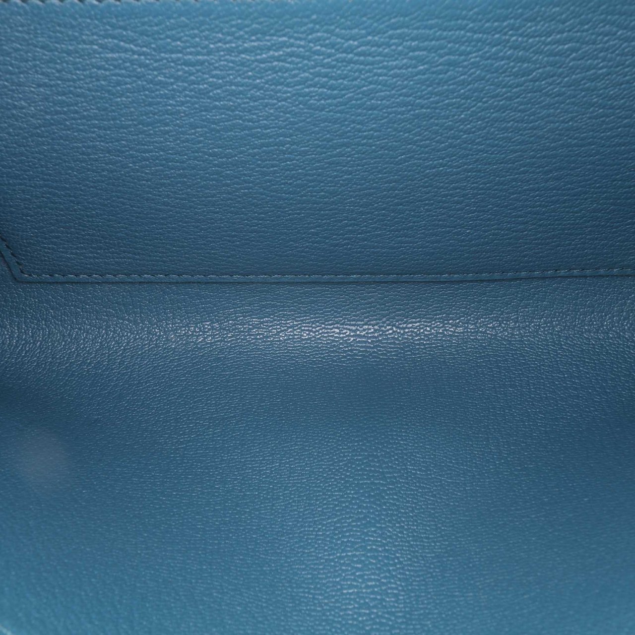 Hermès Tadelakt Medor Clutch 23 Blauw