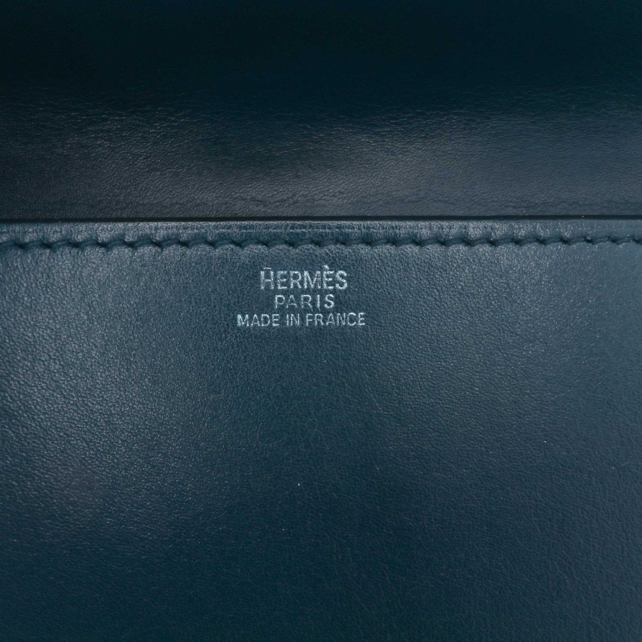 Hermès Tadelakt Medor Clutch 23 Blauw