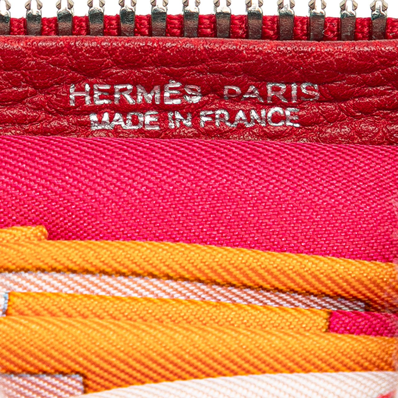 Hermès Brides de Gala Silky Pop Tote Oranje