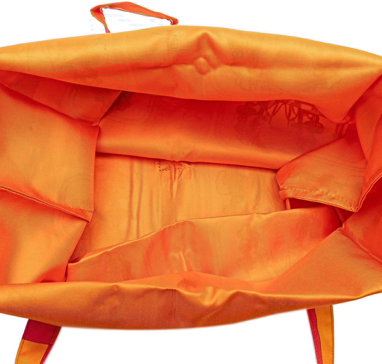 Hermès Brides de Gala Silky Pop Tote Oranje