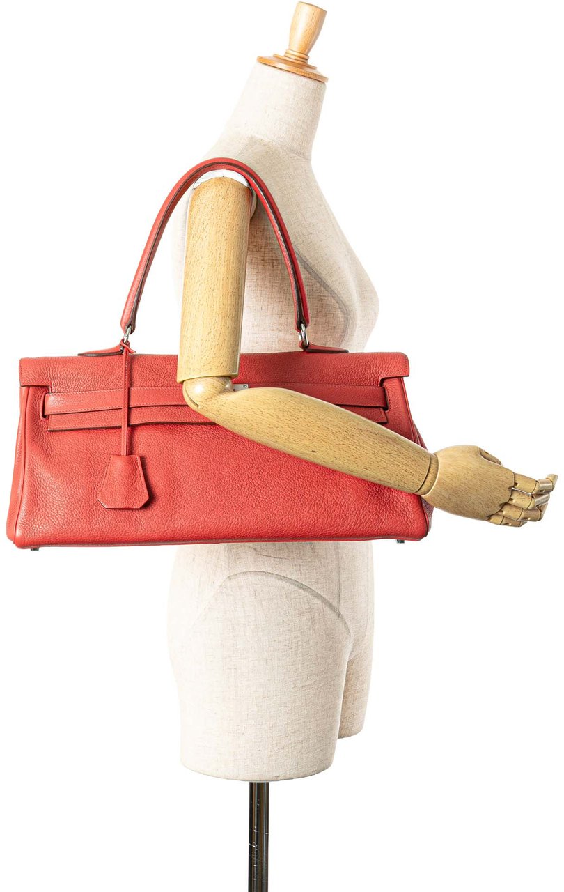 Hermès Togo JPG Shoulder Kelly II 42 Rood