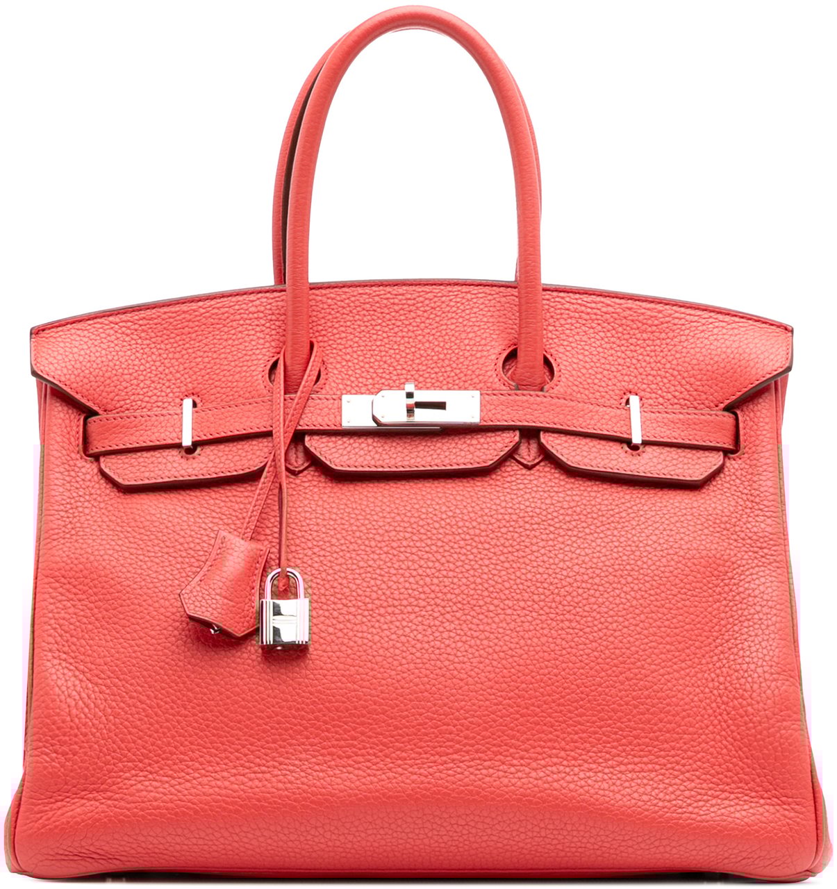 Hermès Togo Birkin Retourne 35 Roze