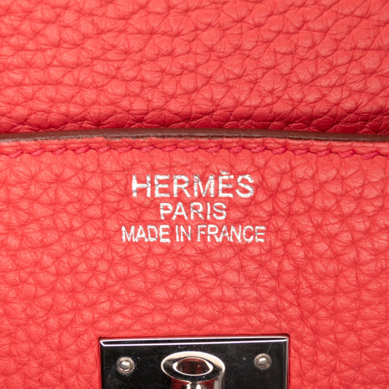 Hermès Togo Birkin Retourne 35 Roze