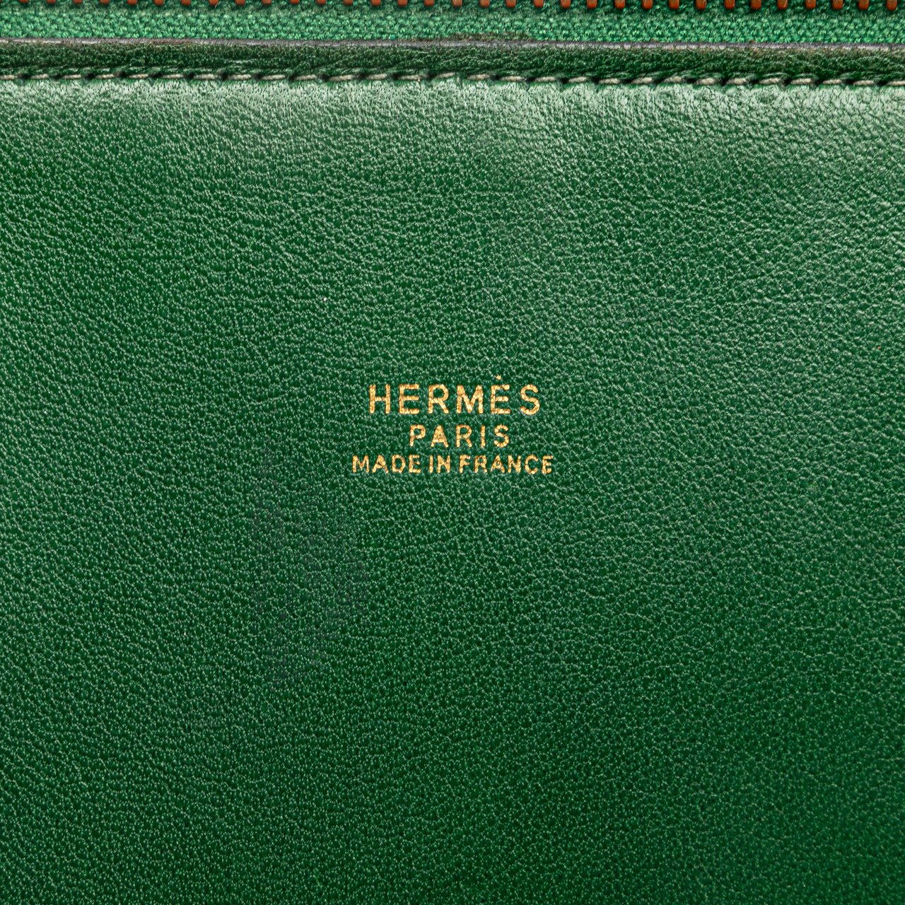 Hermès Courchevel Bolide 35 Groen