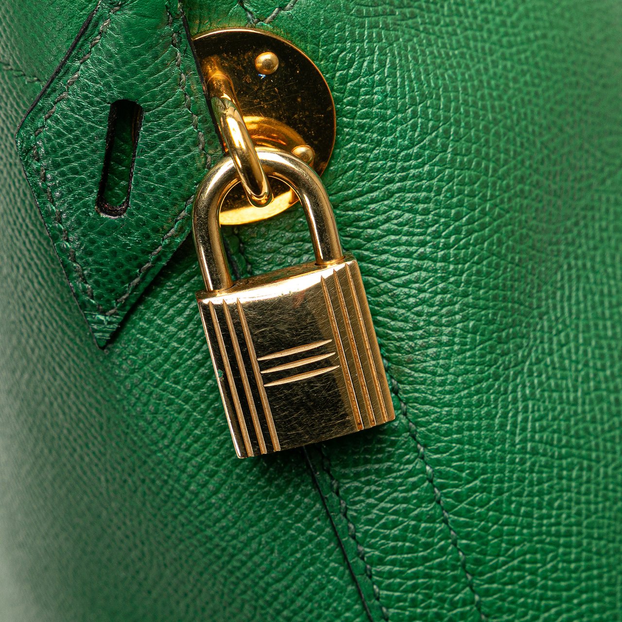 Hermès Courchevel Bolide 35 Groen