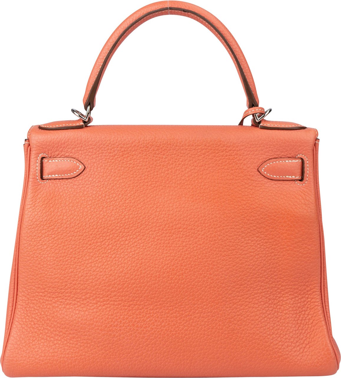 Hermès Hermès Crevette Taurillon Clemence Kelly 28 Retourne Handbag Rood