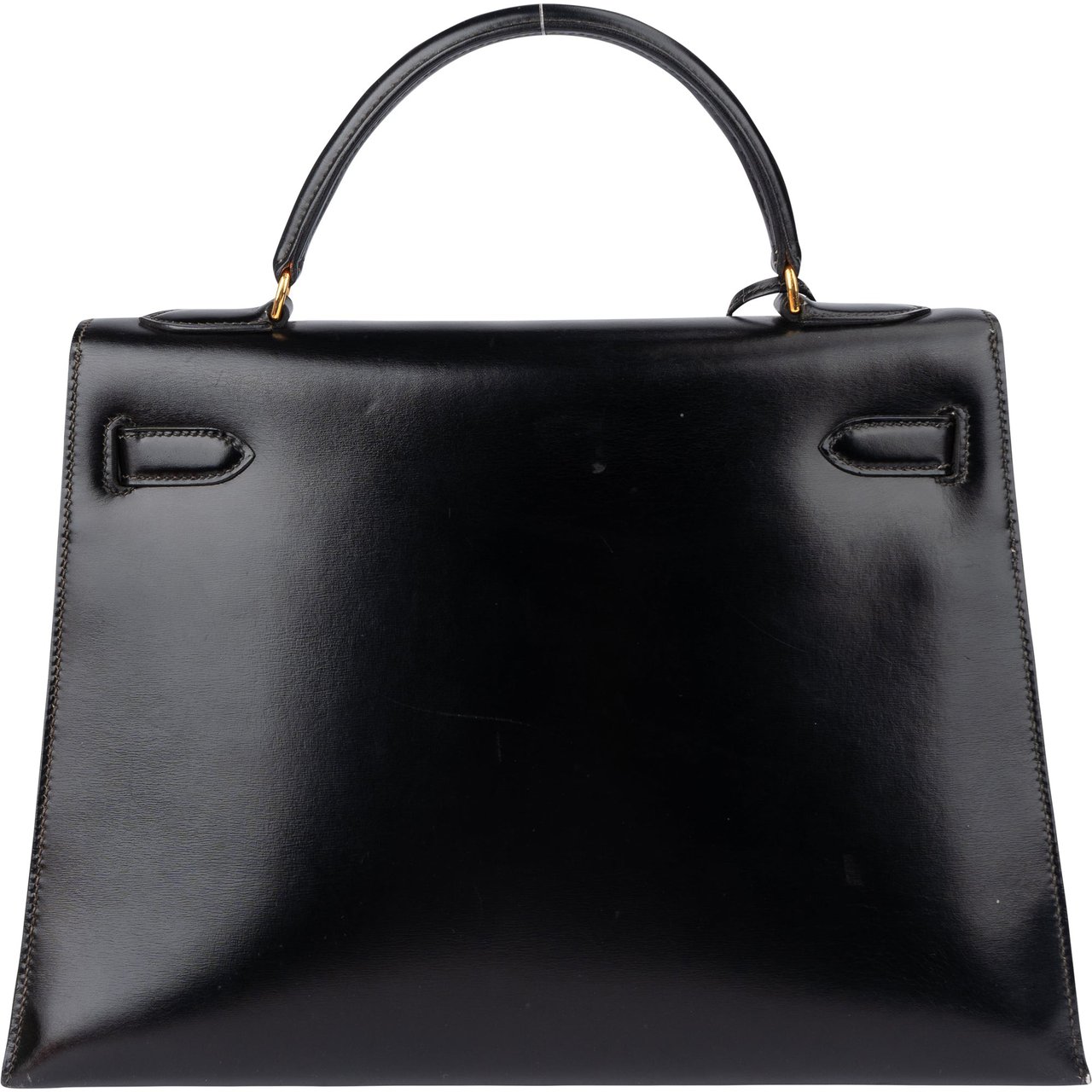 Hermès Hermès Boxcalf Leather Kelly 32 Handbag Zwart