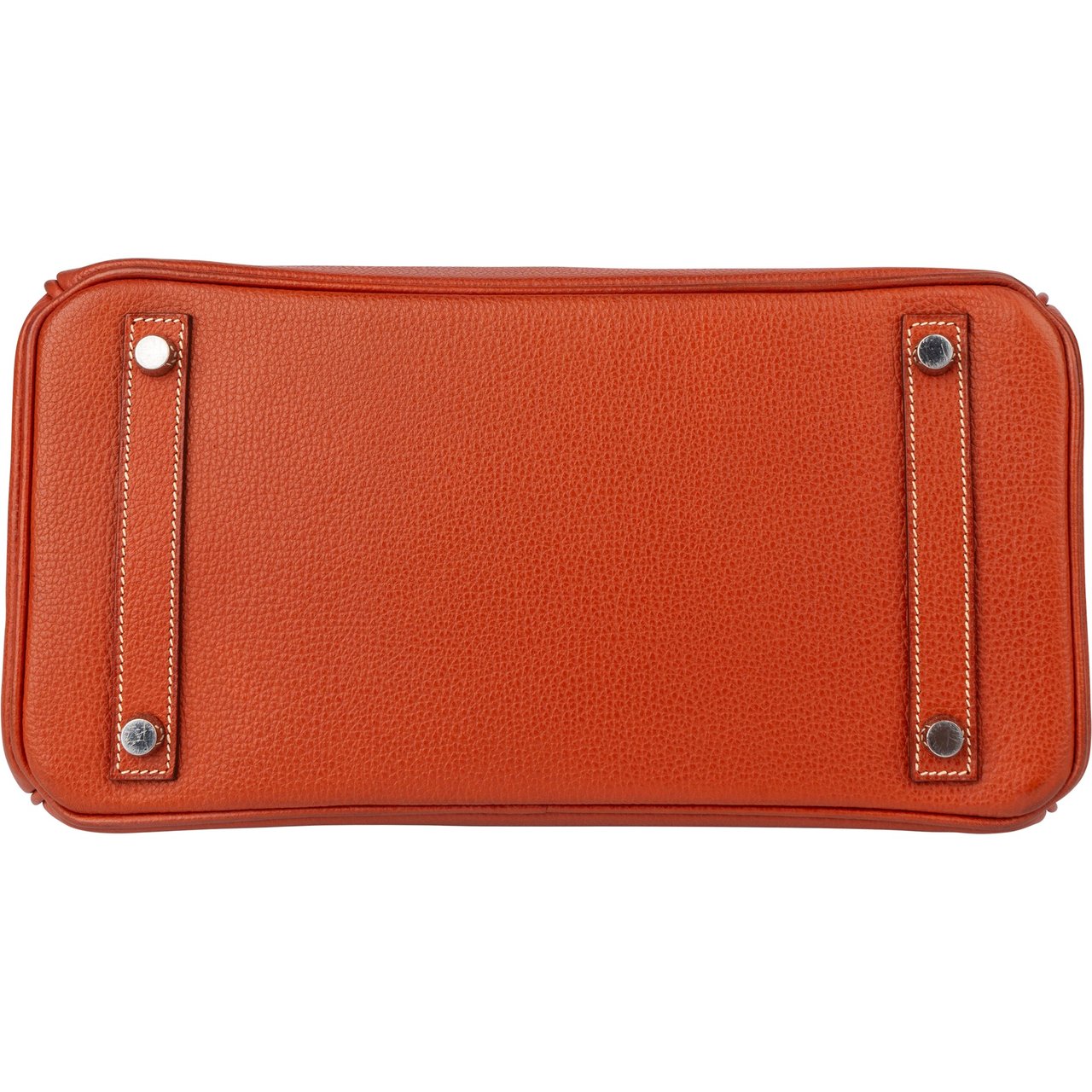 Hermès Hermès Birkin 30 Ardennes Leather Palladium Hardware Handbag Bruin