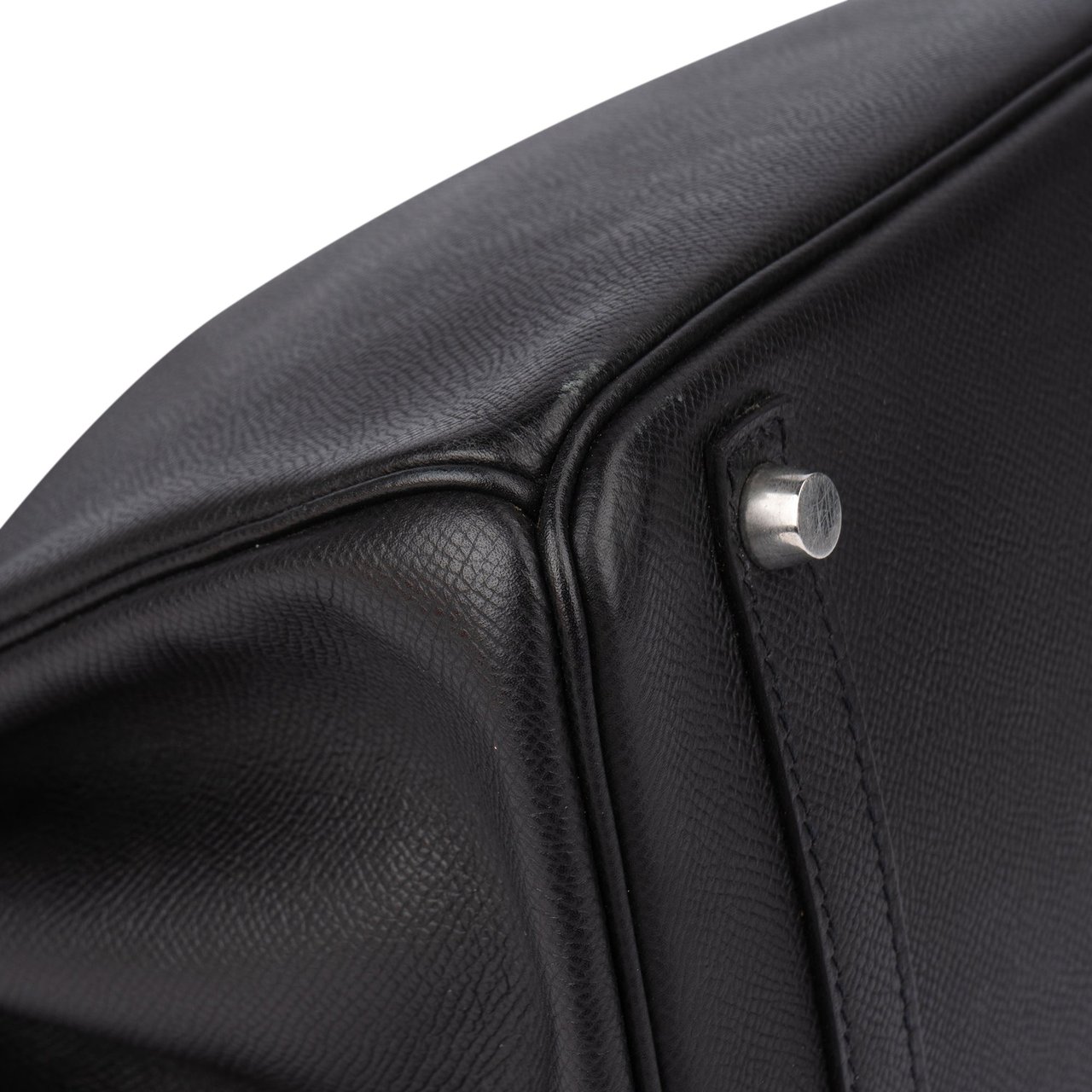 Hermès Hermès Noir Epsom Leather Birkin 30 Handbag Zwart