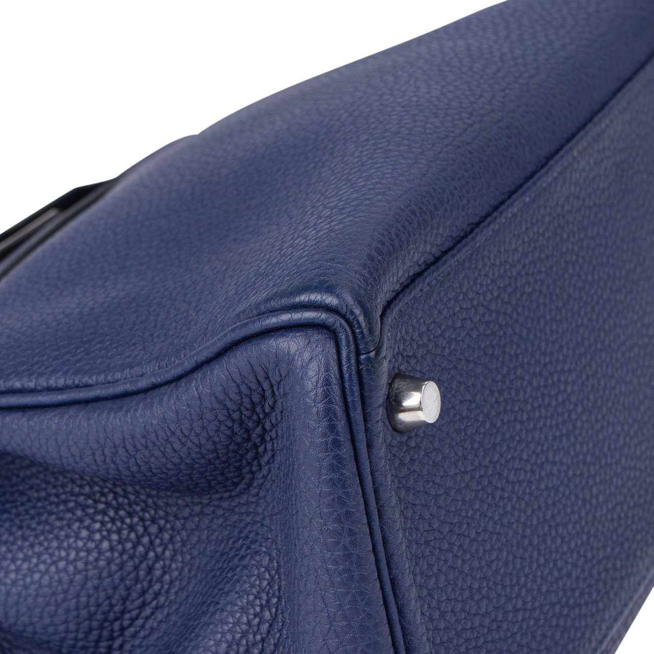 Hermès Hermès Inky Blue Togo Leather Kelly 28 Handbag Blauw