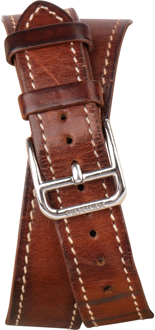 Hermès Hermès Silver Tone Heure H HH1.210 Women Watch Zilver