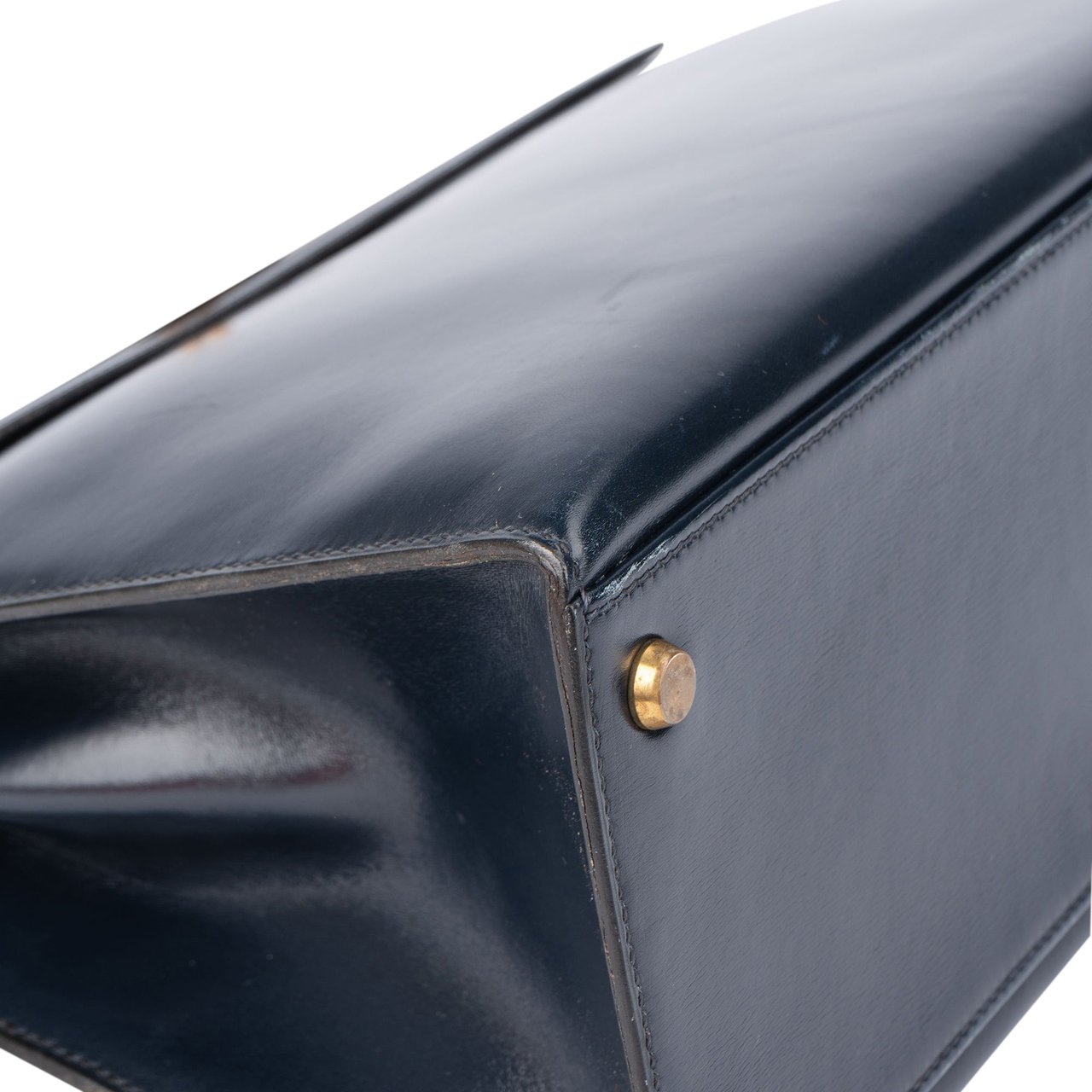 Hermès Hermès Bleu Boxcalf Kelly 32 Handbag Blauw