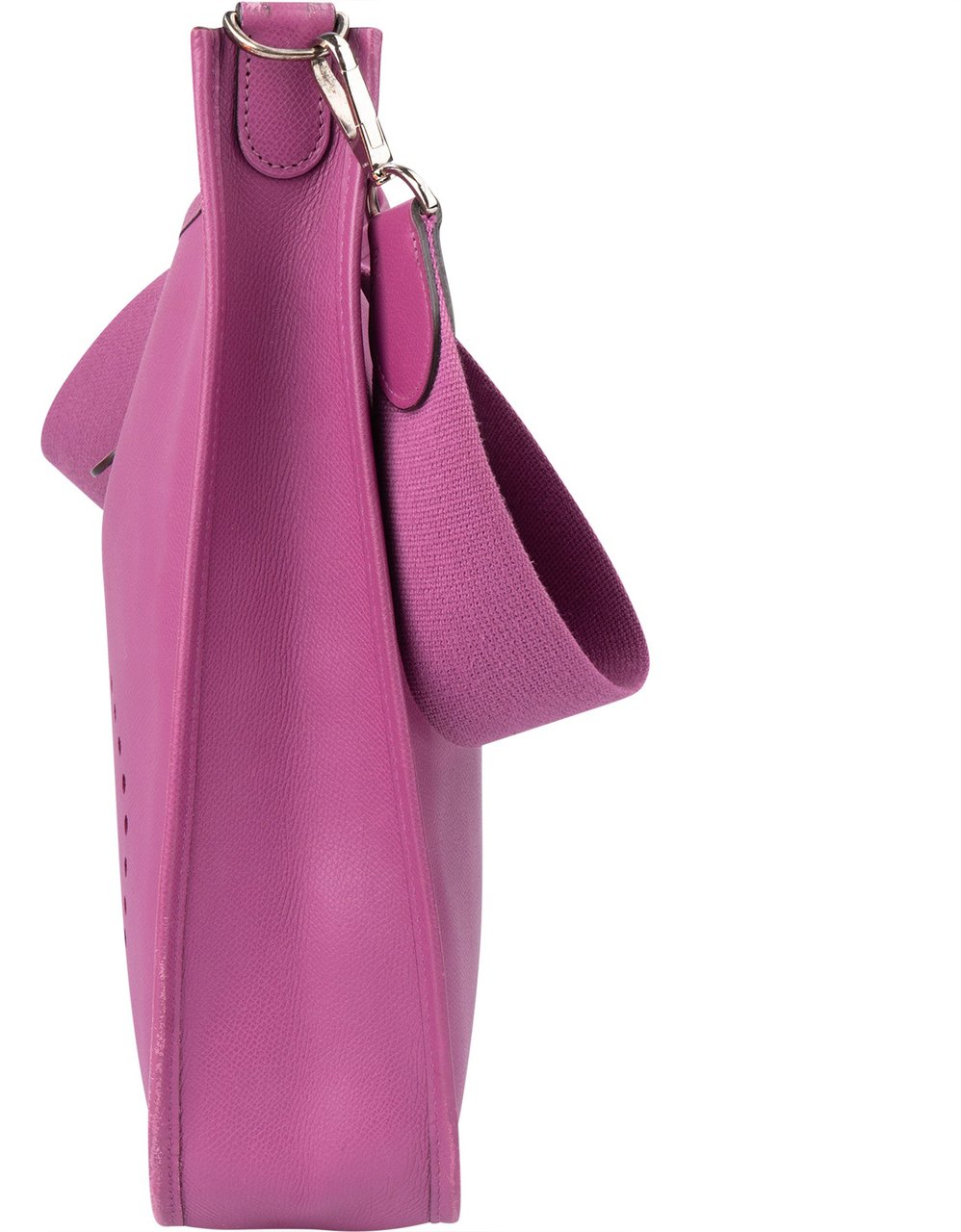 Hermès Hermès Epsom Leather Evelyne GM Crossbody Bag Paars