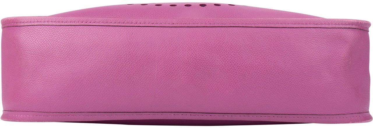 Hermès Hermès Epsom Leather Evelyne GM Crossbody Bag Paars