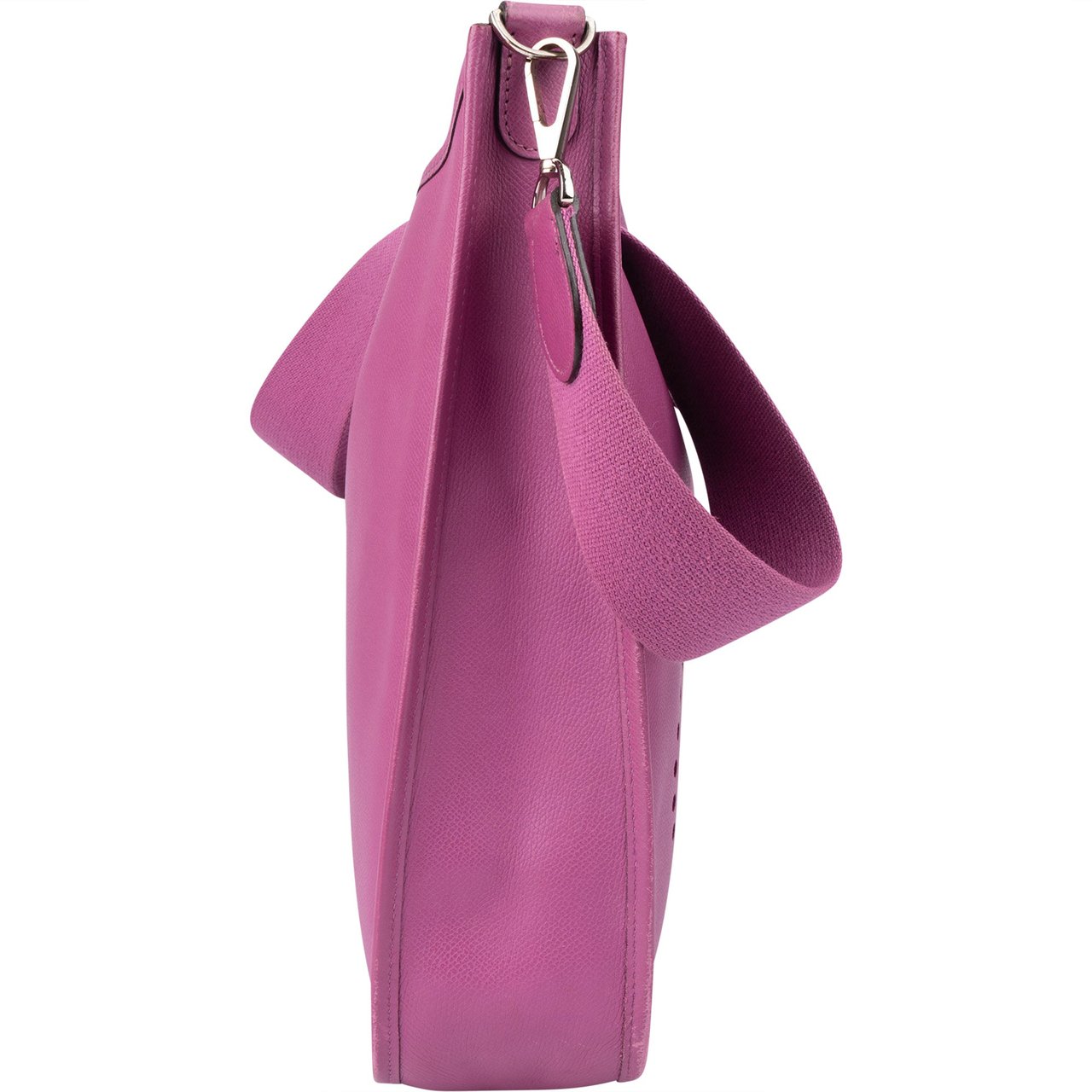 Hermès Hermès Epsom Leather Evelyne GM Crossbody Bag Paars