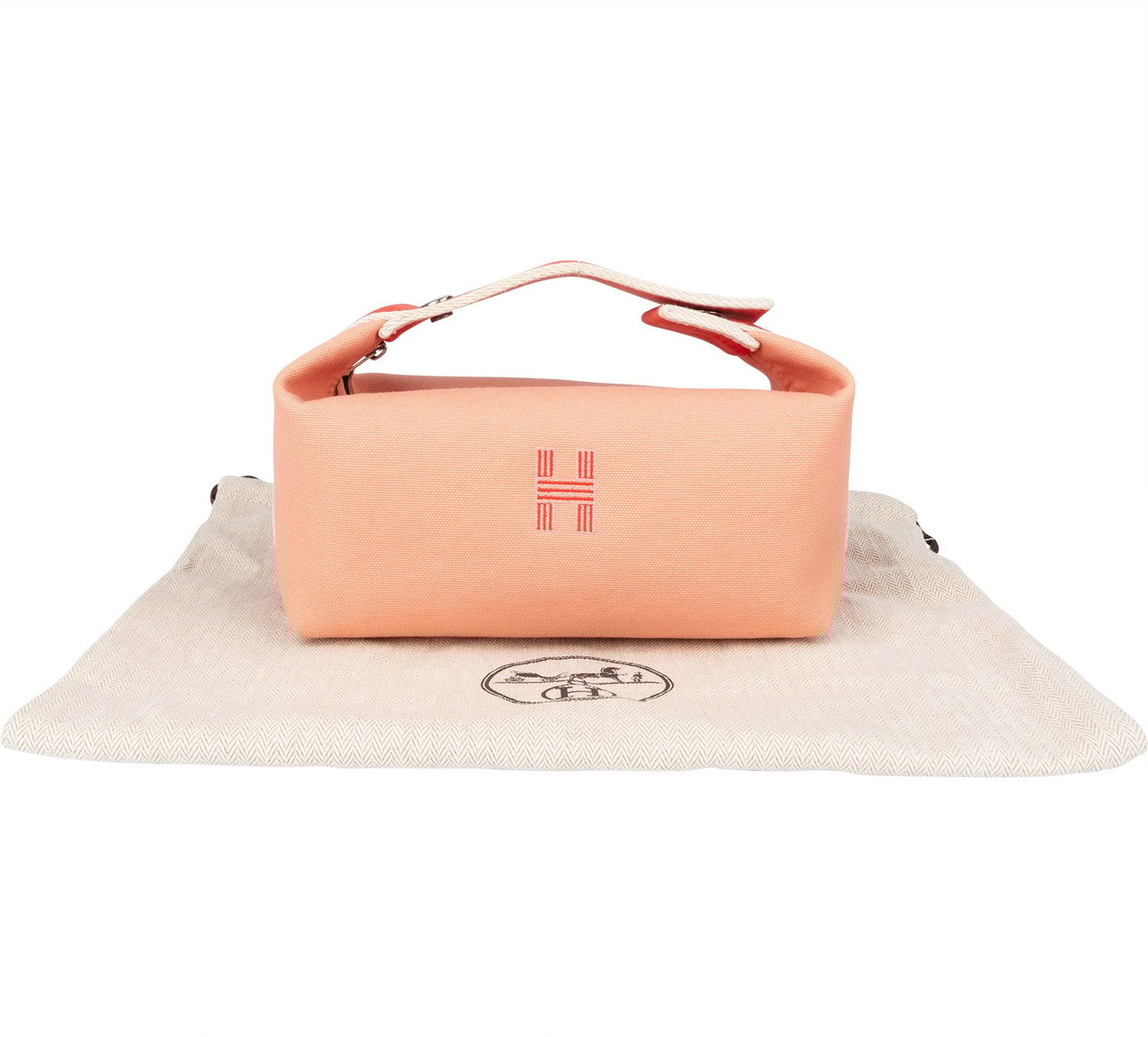 Hermès Hermès Classic Cotton Bride de Brac Vanity Handbag Rood