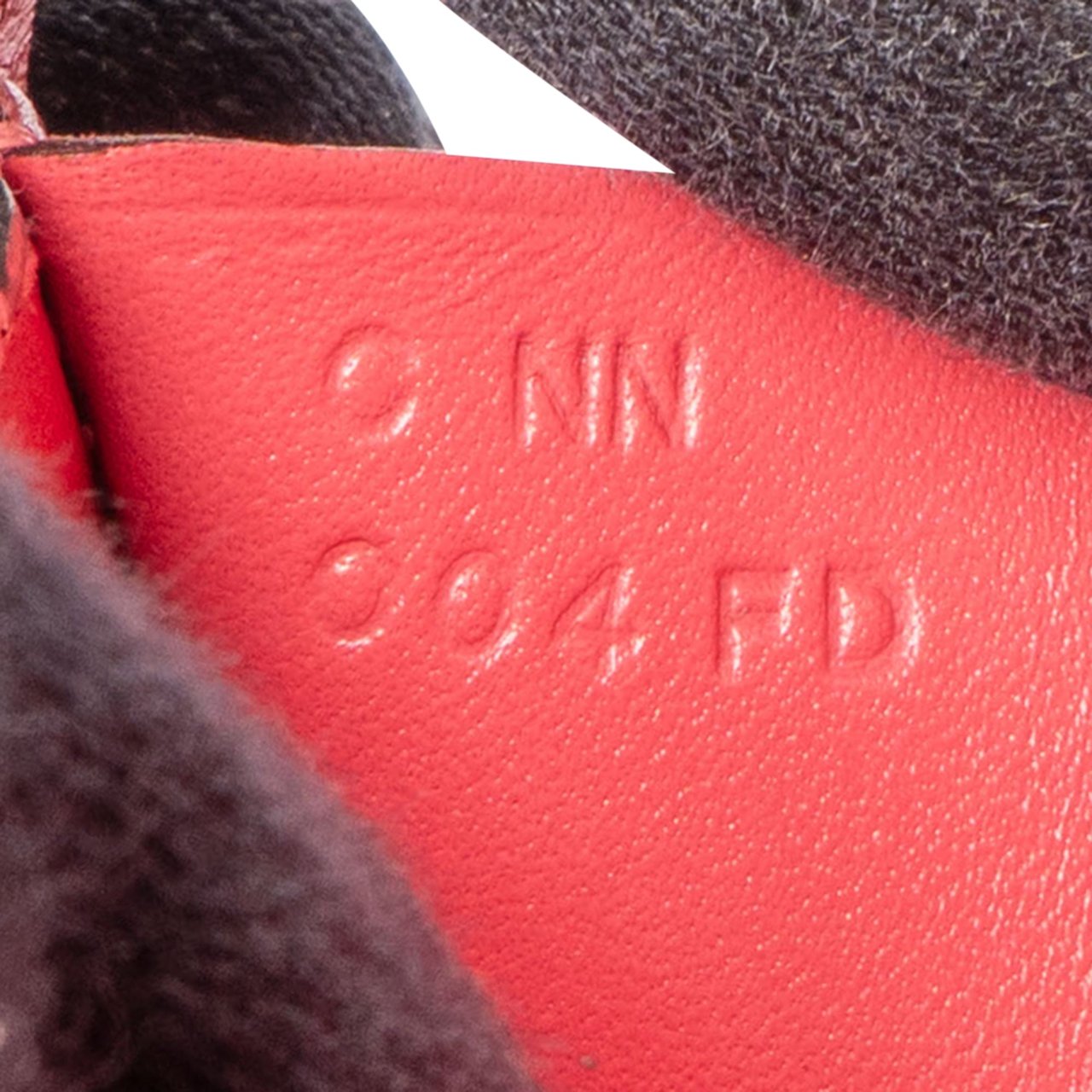 Hermès Hermès Pink Leather Palladiun H Constance Wallet Rood