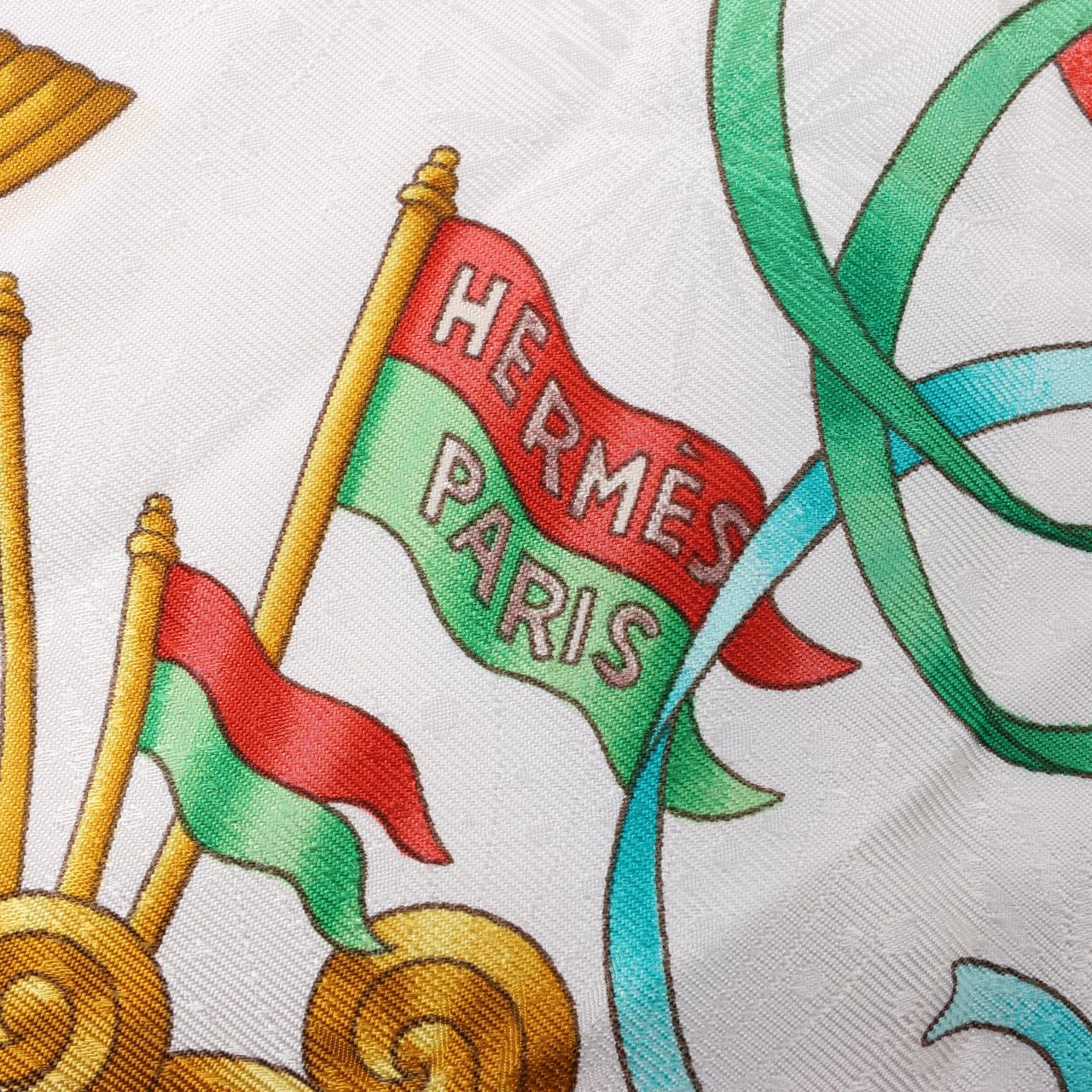 Hermès Hermès Carré 90 "LUNAPARK" 100% Silk Scarf in Red Rood