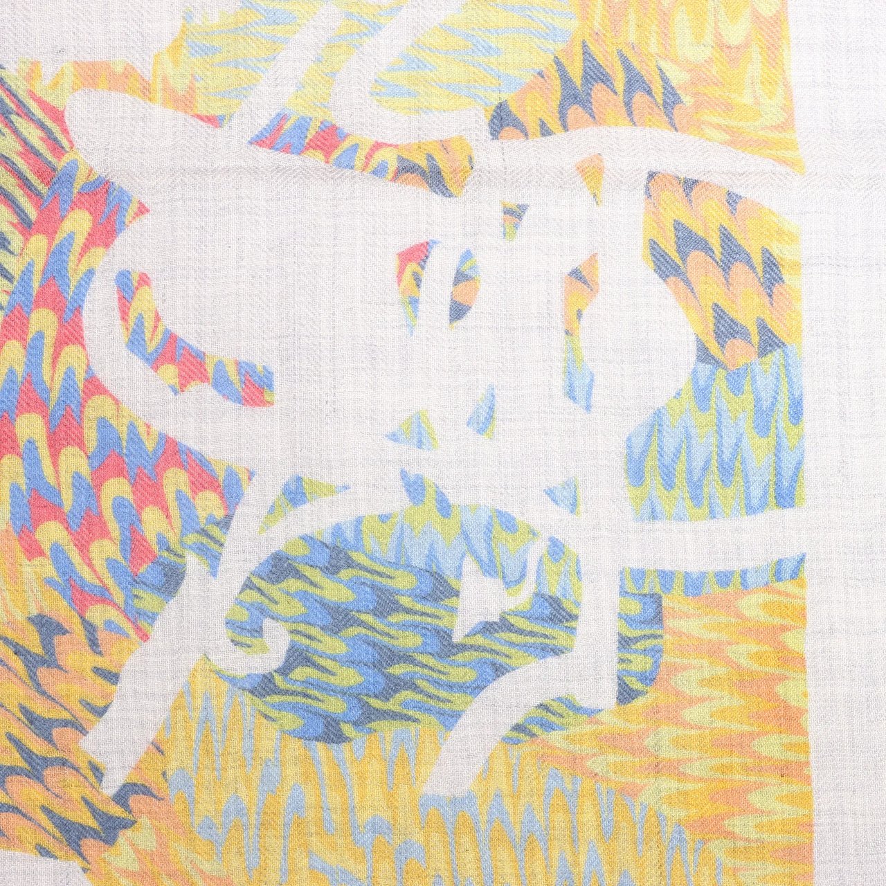 Hermès Hermès Carré 90 "MARBLE EX-LIBRIS" Cashmere & Silk handkerchief in Multicolor Divers
