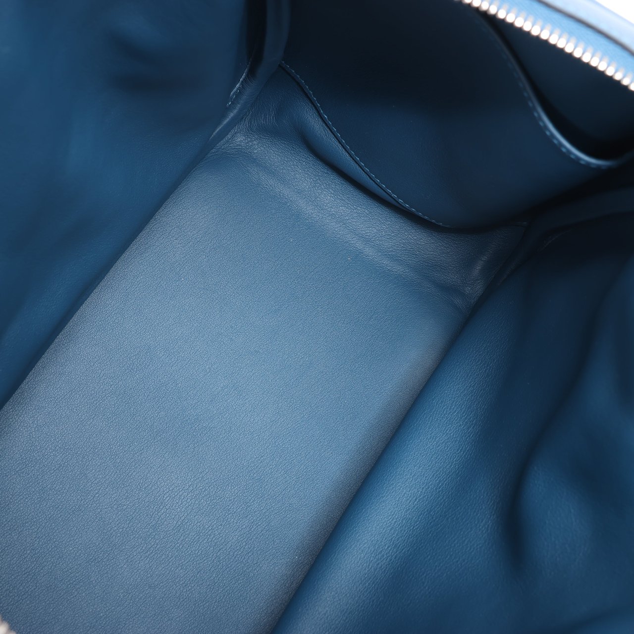 Hermès Hermes Lindy 34 Veau Swift Blue de galice Silver Metal Fittings 2Way Handbag □R: 2014 Navy