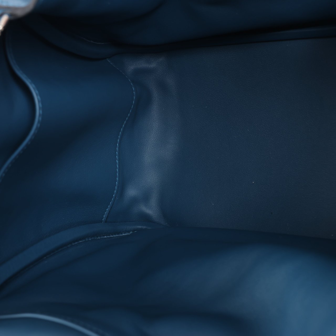 Hermès Hermes Lindy 34 Veau Swift Blue de galice Silver Metal Fittings 2Way Handbag □R: 2014 Navy