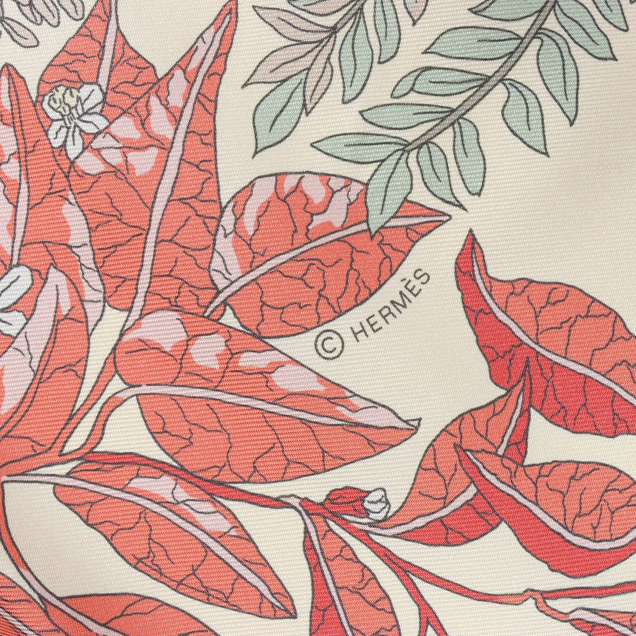 Hermès Hermès Carré Double face 90 "LES JARDIN DES PEINTRES" Silk handkerchief in Multicolor Divers