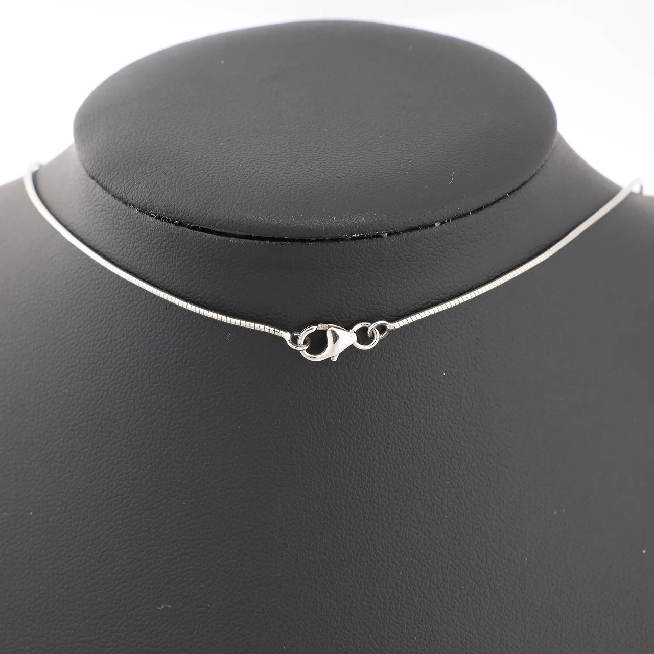 Hermès Hermes Pop H Necklace Metal × 925 in Ecru x Silver Divers