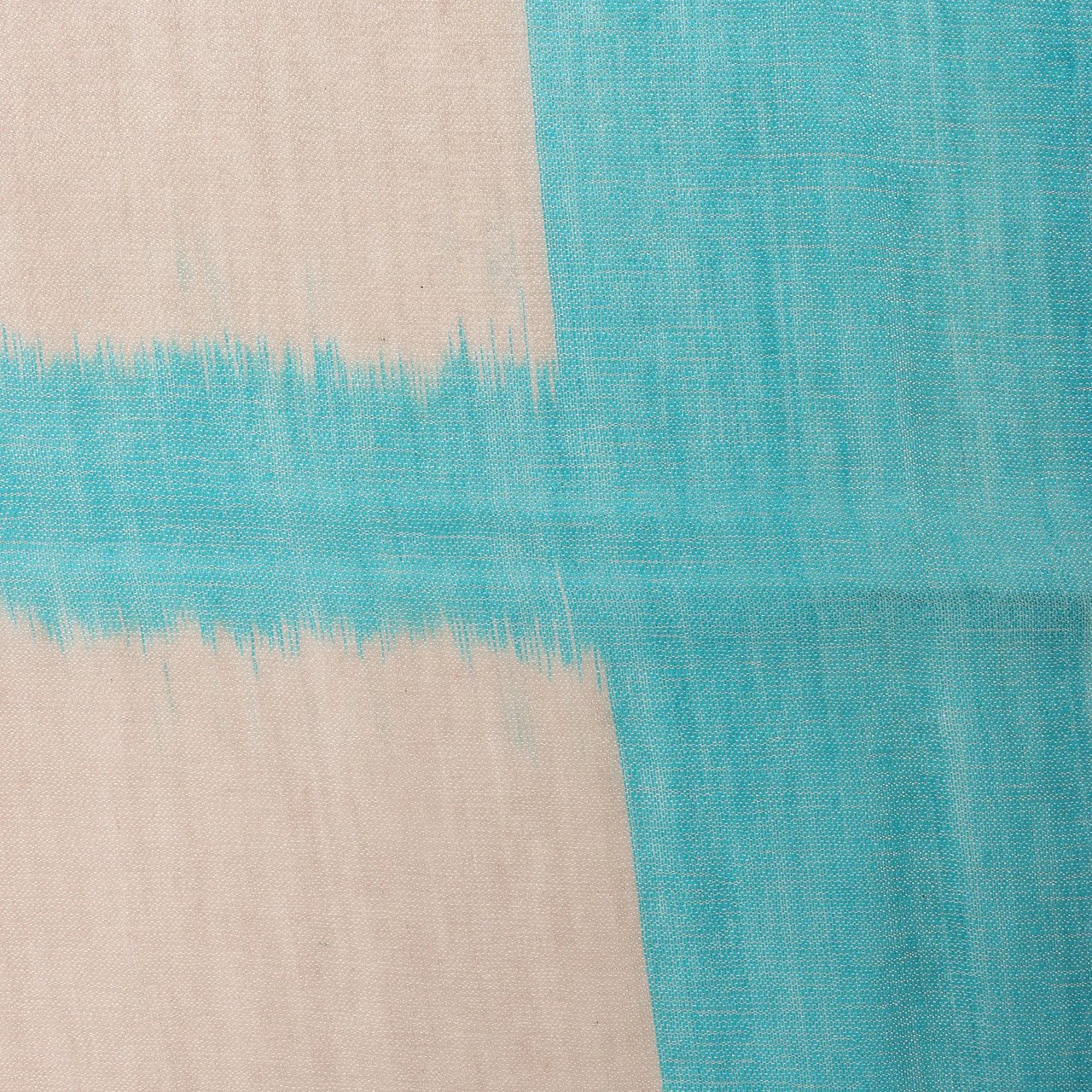 Hermès Hermès Carré Géant "Calégé amplume HIKAT" Cashmere & Silk handkerchief in Beige x Green Beige