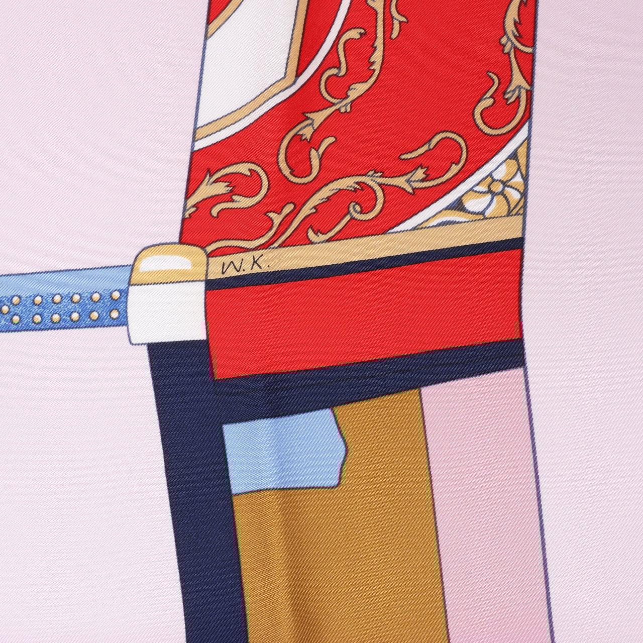 Hermès Hermès Carré 90 "LA BERLINE BAYADERE" Silk handkerchief in Pink Roze